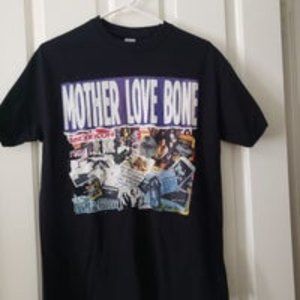 Mother Love Bone NEW! Black T-shirt MEDIUM